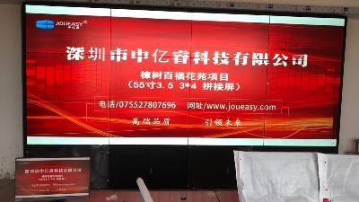 12塊55寸拼接屏助力江西樟樹百?；ㄔ沸^(qū)安全防范